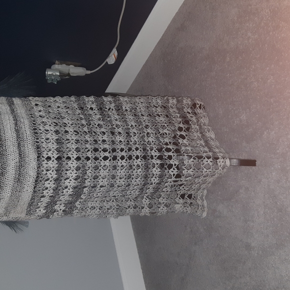 Shades of Grey Crochet Dress - Picture 7 of 8